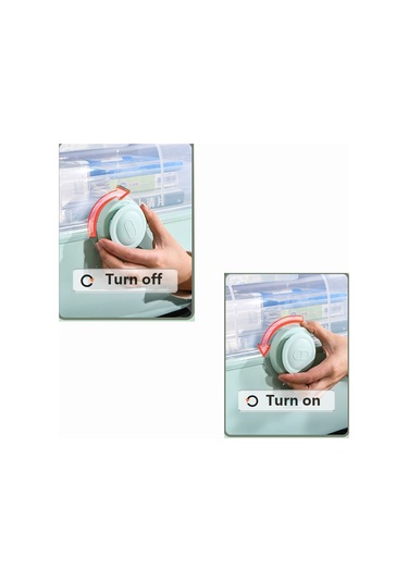 Likeable Büyük Kapasiteli Saklama Ilaç Kutusu-pembe1 1