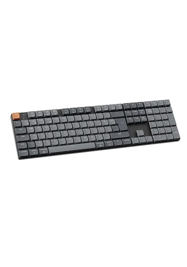 Keychron K5M-H1-TR Max %100 RGB Kırmızı Switch Kablosuz Mekanik Karbon Klavye