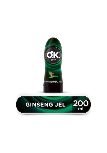 Okey Ginseng Masaj Jeli 2 x 200 ML