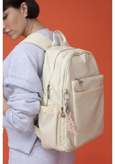 Unıted Colors Of Benetton Kadın Sırt Çantası Bnt 1464 Bej
