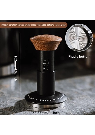 Topshop1 53 Mm 1 Adet Munden's Darbe Cekici Kahve Sikma Ale Ahşap