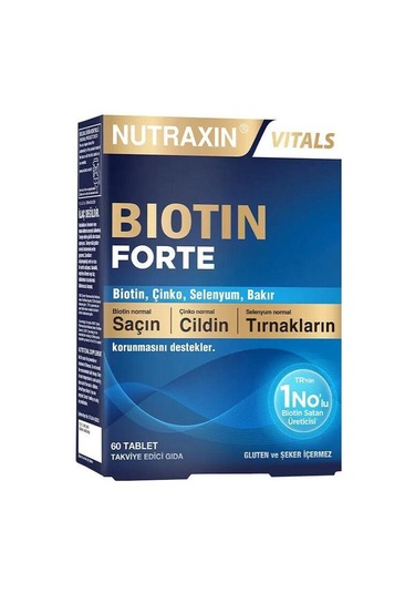 Nutraxin Vitals Biotin Forte 60 Tablet
