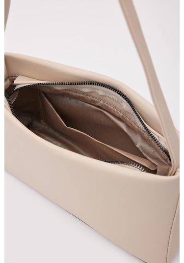 Capella Basic Baget Çanta Krem Krem