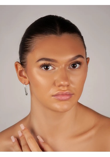 Serebranyj Dom Uzun Küpe 925 Ayar Gümüş Spinel Taşlı 46925891 Diğer