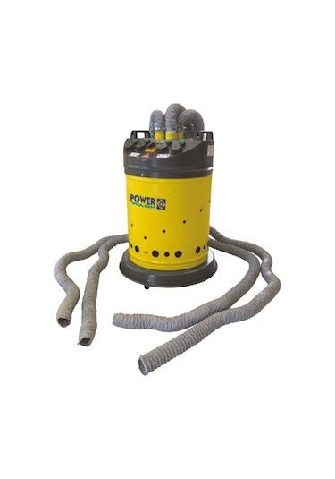 Power Wash RM08 Monofaze Sıcak Hava Oto İç Kurutma Makinası 4 Kol