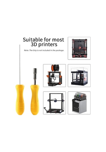 Didadodo 3d Yazıcı Nozul Temizleme Seti - M7/m8 Dişli Nozullar İçin 4 Temizleme Çubuğu Ve Anahtarı, Anahtarsız