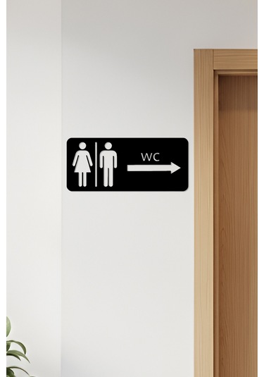 Wc Tabelası, Tuvalet Levhası, Kadın Erkek Tabela, Yönlendirme Levhaları 60