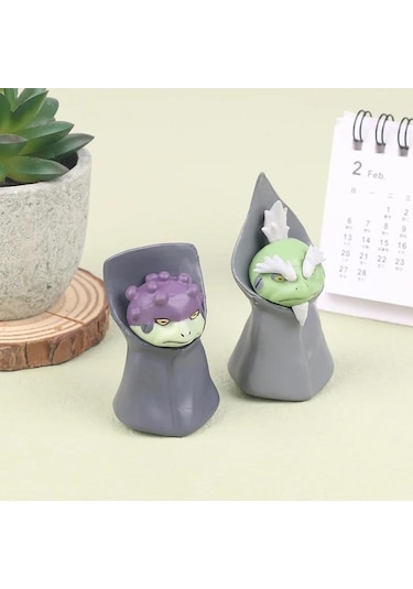 Anime Naruto Fukasaku And Shima 2 Li Karakter Figür Oyuncak