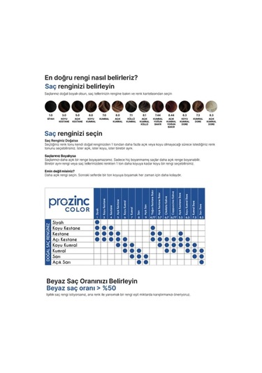 Prozinc Color Saç Boyası 8.3