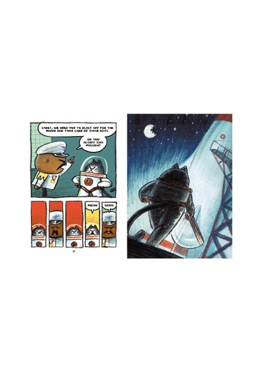 The First Cat İn Space Ate Pizza