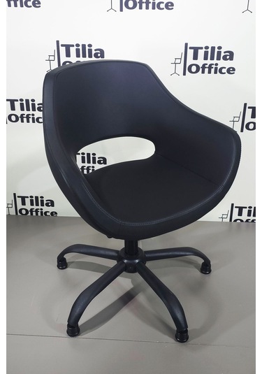 Monaco Çalışma Kesim Kuaför Koltuğu Yonca Sabit Siyah Ayak Siyah