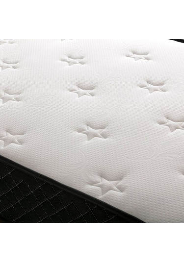 Uzunbebe 130X200 Pc Parrot Black Elite Ortopedik Tek Kişilik Yaylı Yatak