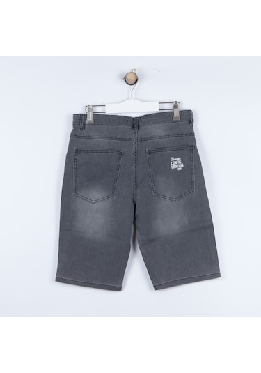 Xo Kids P-003936 Nk 62700 Erkek Second Şort 8-14 Yaş Gri - Yeşil