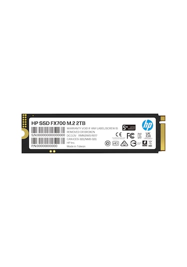 Hp FX700 8U2N5AA 2 TB 7200/6200 MB/S PCIe 4.0 NVMe M.2 SSD