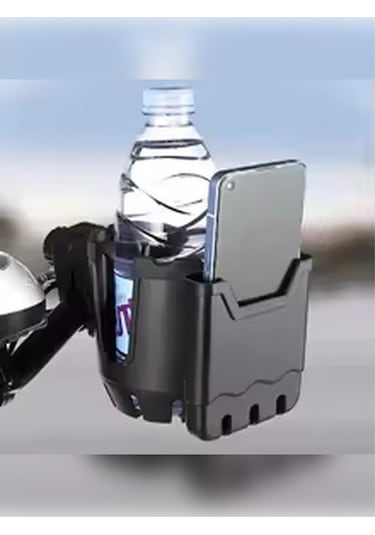 Weigo Bebek Arabası Telefon ve Bardak Tutucu - Siyah