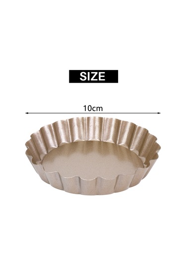 Xurunkeji Tart Kalıbı, 4 İnç Mini Kiş Kalıbı, Çıkarılabilir Tabanlı Yapışmaz Kalıp, Fırında Pişirme İçin Karbon Çelik Altın Turta Kalıbı. 4 Paket Altın Xurunkeji Tart Kalıbı, 4 İnç Mini Kiş Kalıbı, Çıkarılabilir Tabanlı Yapışmaz Kalıp, Fırında Pişirme İçin Karbon Çelik Altın Turta Kalıbı. 4 Paket Altın