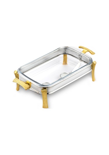 Herencia Gold Isıtmalı Servis Seti 2 Litre Gold