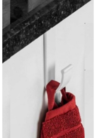 Büro Ev Ofis Düzeni İçin 4adet Kanca Tip Askı Aparatı Seti Diğer