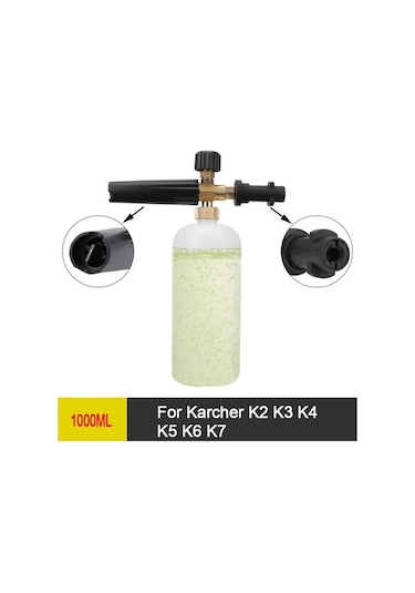 Flybuy Basınçlı Yıkama Köpük Aparatı - Karcher K7/k6/k5/k4/k3/k2 - 1l Fıskiye Başlığı