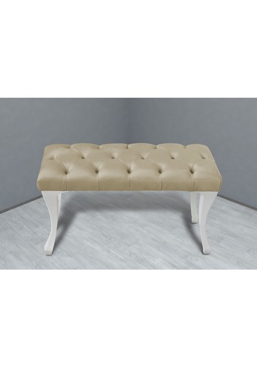 Golden Chester Model Babyface Kumaş Bench&koltuk&tabure&pofuduk Yatak Odası Takımı Ucu&önü Puff
