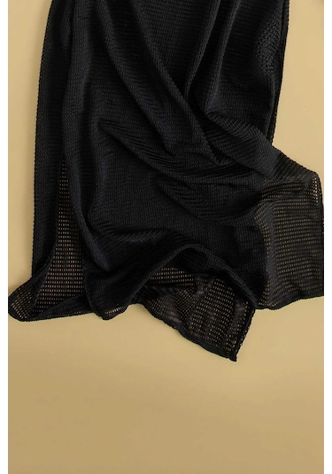 Angelsin Özel Kımaş Şık Pareo Plaj Elbisesi Kimono Kaftan 001