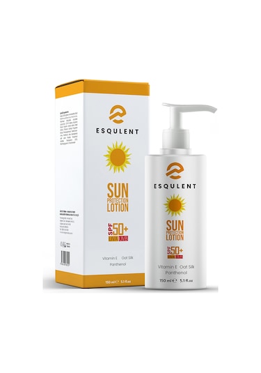 Esqulent Yüksek Korumalı Güneş Losyonu SPF50+ Sun Protection Lotion 150 ML