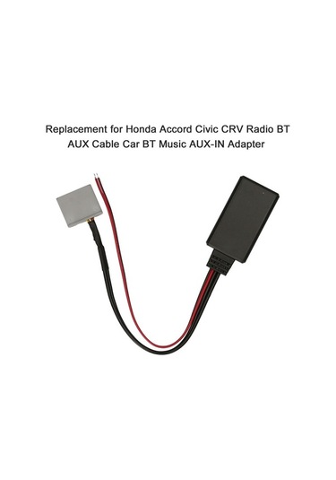 Moly Yunboo Honda Civic 2007-2013, Crv 2007-2013, Accord 8.nesil İçin Bt/aux Müzik Çalar Adaptörü Kablo Değişimi