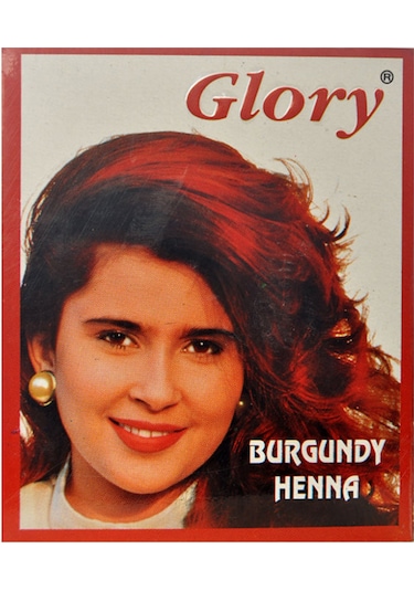 Glory Kızıl Hint Kınası (Burgundy Henna) 10 Gr Paket