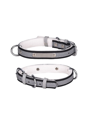 Cl181k Pet Yumuşak Yansıtmalı Tasma For M Velvet Bottom Red Kırmızı For M Velvet Bottom Blue Mavi For M Velvet Bottom Black Siyah Yeşil