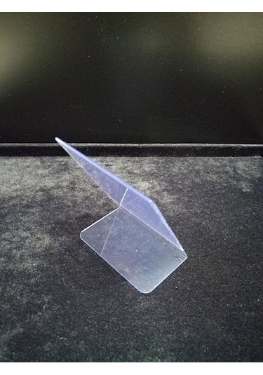 50 Adet Pvc Etiketlik A7 Ayaklı Föylük 10x7,5 Cm Stand İsimlik