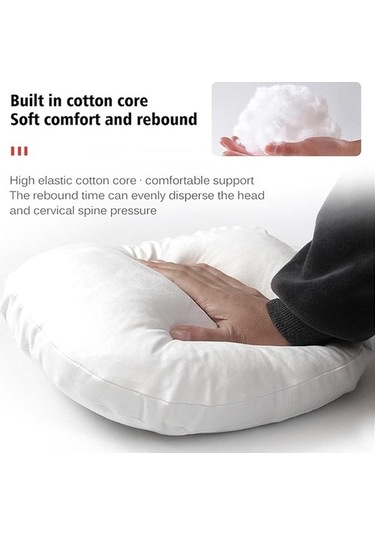 Wondernest Tesla Model 3/y Araç Koltuğu Boyun Destekli Beyaz Kafalık Koruyucu