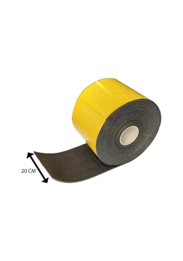 Trself-01 Araç Ses Yalıtım Kauçuk Alev Almaz Bant 20 Cm 15 Metre