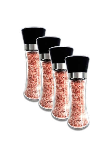 Organik Bitkim Öğütücü + 200 G Pembe Himalaya Tuzu Dolu x 4 Adet