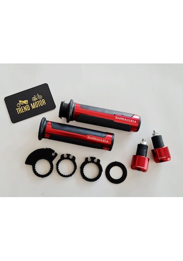 ELCİK VE DENGE TOPUZU TAKIM BARRACUDA KIRMIZI - MOTOSİKLET