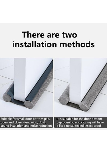 Kahverengi Kapı Dikiş Contası Esnek Kesim Serbestçe Kapı Taslak Durdurucu Alt Conta Şeridi Ev İçin Hava Sıyırma