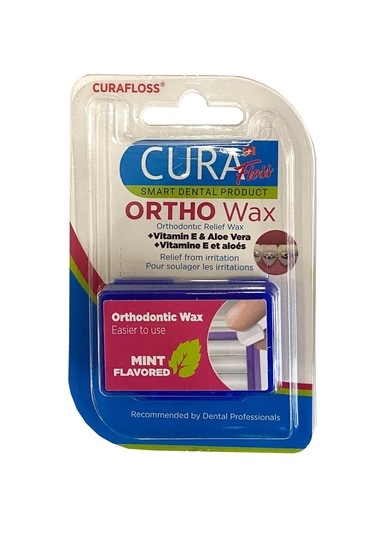 Curafloss Orto Wax Diş Mumu Mint Aromalı