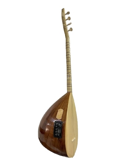 Kısa Sap Bağlama Amerikan Cevizi Ritimli Ekolayzırlı Kaliteli