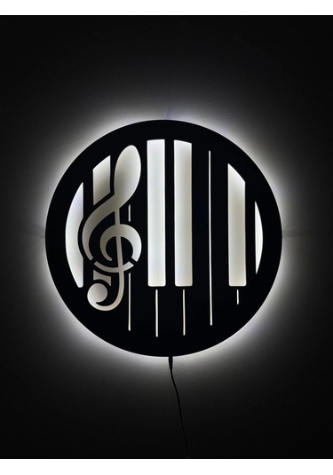 Led Işıklı Piano Tablosu