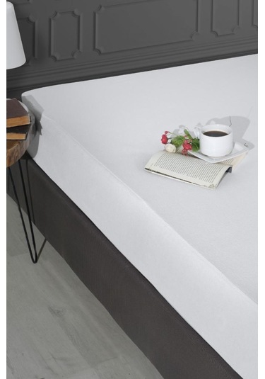Alez Micro Fitted Yatak Koruyucu 100 200 Cm Beyaz
