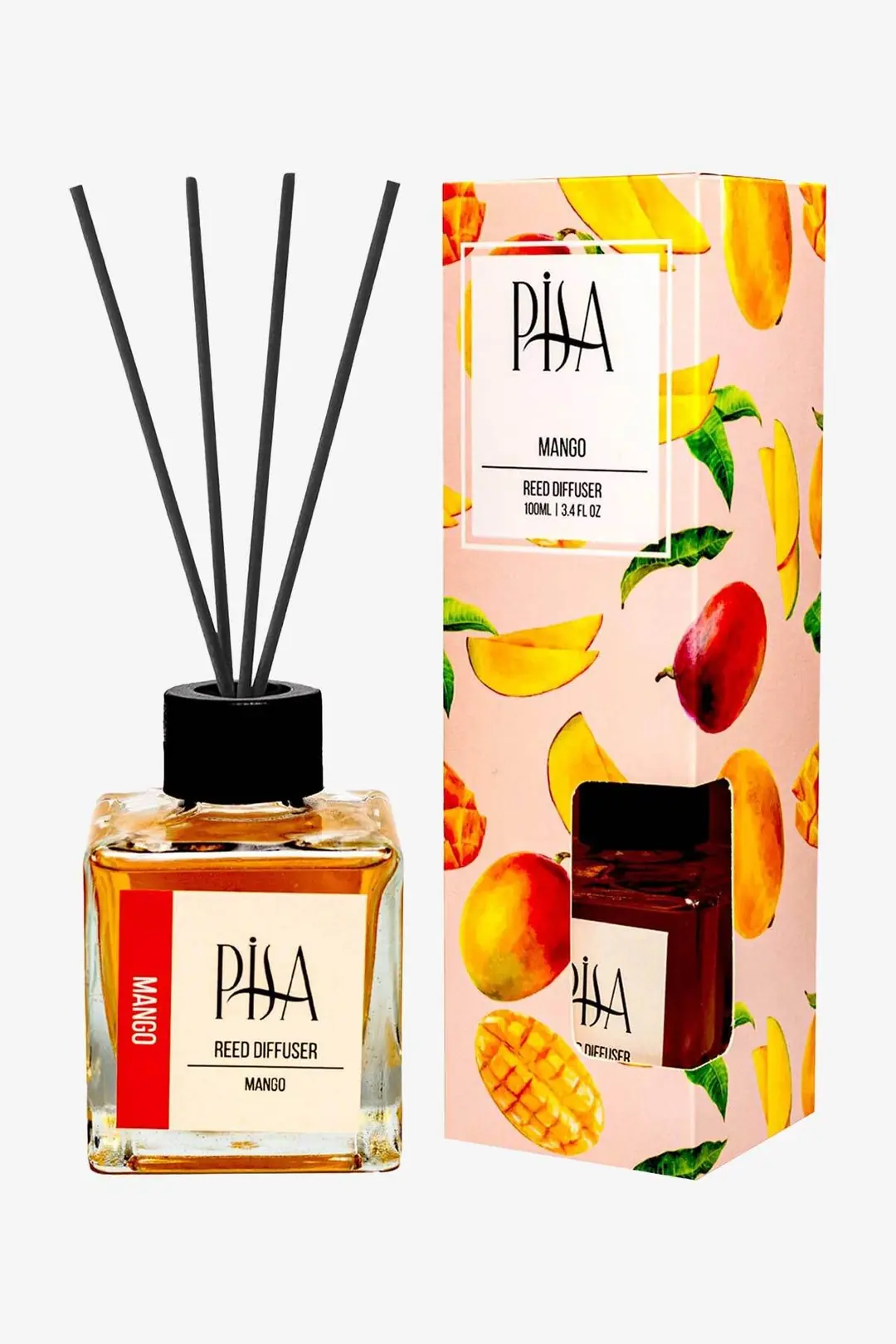 Pisa Mango Çubuklu Oda Kokusu Reed Diffuser 100ml