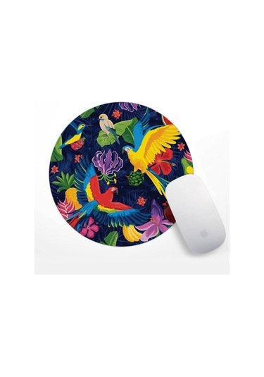 Papağan Desenli Mouse Pad