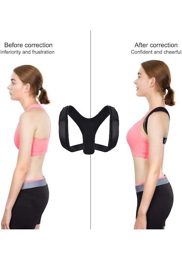 Dik Duruş Korsesi Duruş Düzeltici Skolyoz Sırt Omuz Korsesi
