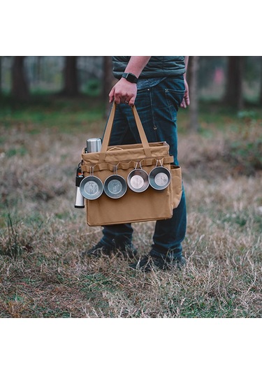 Sundick-katlanabilir Kamp Çantası Taşınabilir Seyahat Saklama,yeşil Kamuflaj Diğer