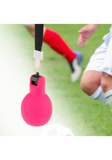 Homyl Boyunluklu El Düdükleri Yüksek Sesle Kırmızı-gül Kırmızı Gül Kırmızı