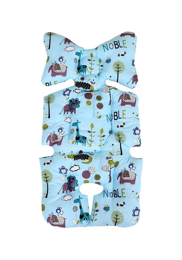 Fosenze Kalın Pamuklu Bebek Arabası Ve Mama Sandalyesi Oturağı - Toksik Değil, Dayanıklı, Güvenli