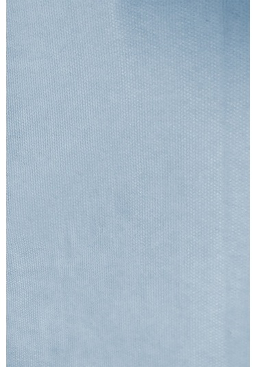 Taç Soft Açık Mavi Fon Perde Mavi