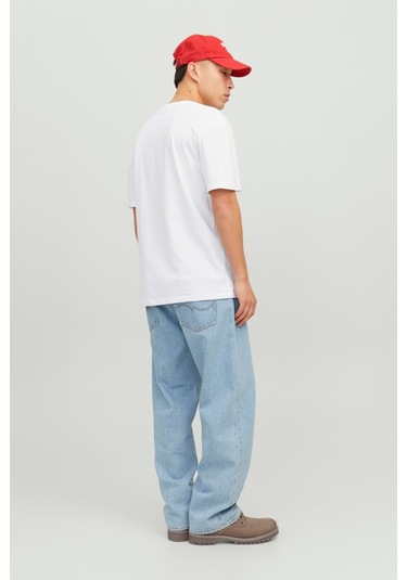 Jack &amp Jones Jjestar Jj Tee Ss Noos Beyaz Erkek Kısa Kol T-shirt 000000000101927702 Beyaz