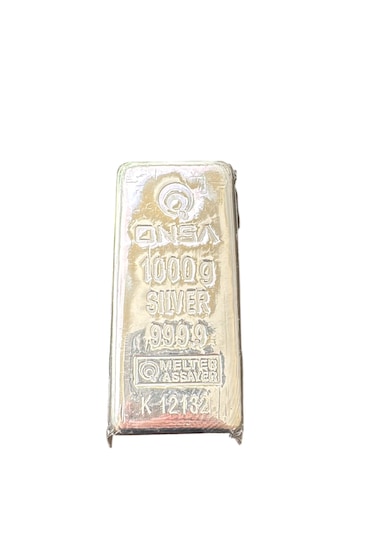 1000 Gram 1 Kg Külçe Gümüş