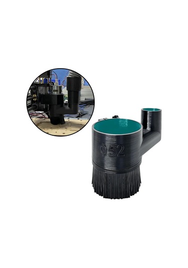 Homyl Cnc Gravür Makinesi Toz Ayakkabısı Router Mili 52-mm