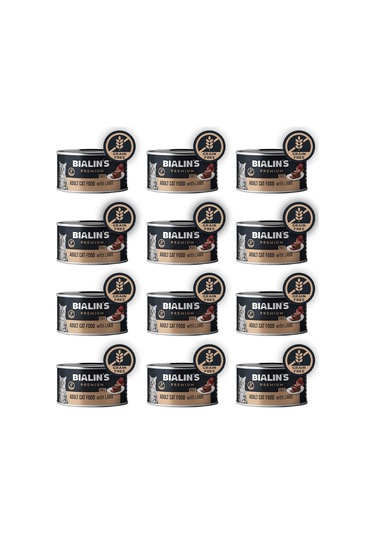 12'li Yetişkin Kedi Maması - Kuzulu 100 Gram